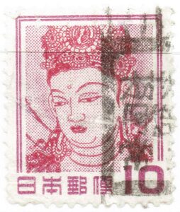 観音菩薩像10円のオオサカ阿倍野常盤局