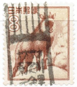 カモシカ8円のオオサカ東淀川元今里局