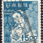 昭和すかしなし紡績女工15円のヤマガタ村山大久保局