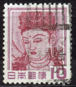 観音菩薩像10円のフクシマ福島中町局