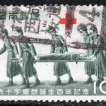 1959年赤十字思想誕生100年のオオサカ西成桜通局
